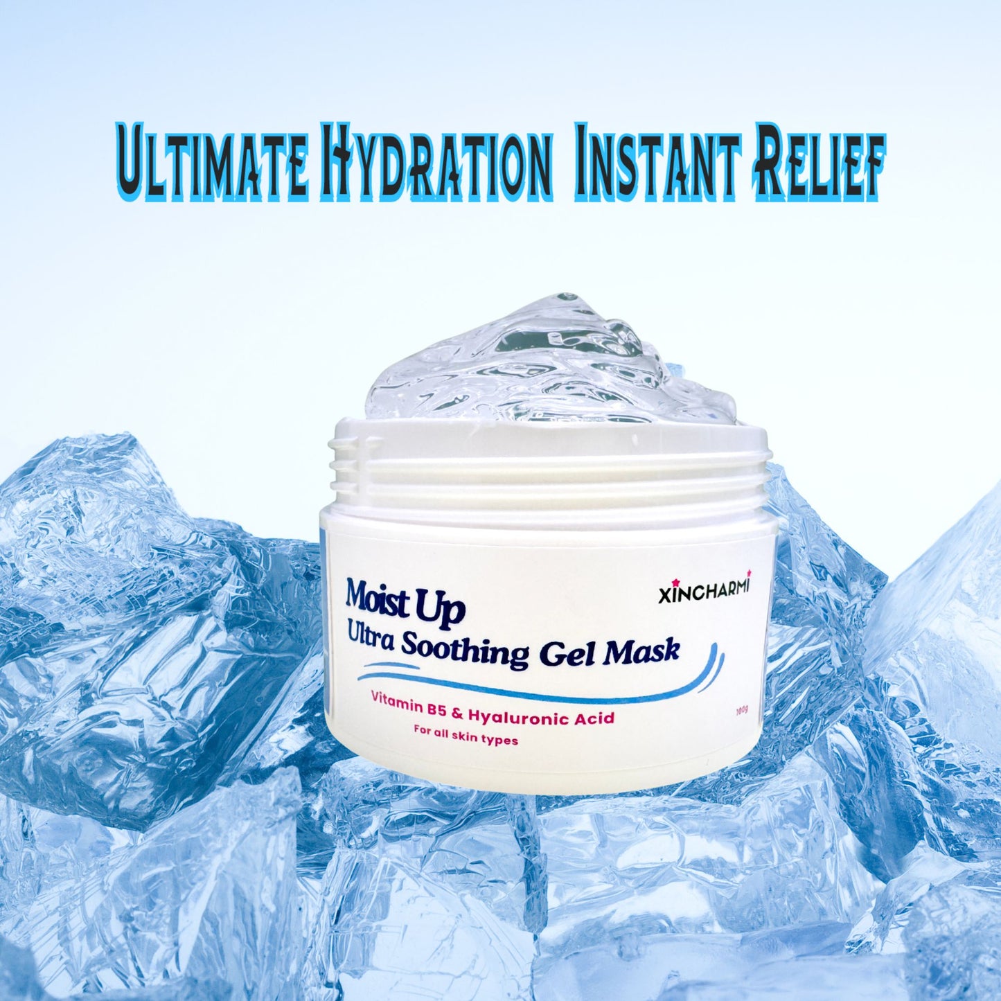 Xincharmi Moist Up Ultra Soothing Gel Mask 100g