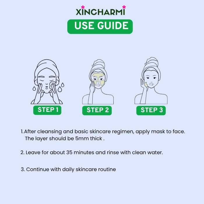 Xincharmi Moist Up Ultra Soothing Gel Mask 100g